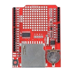 RTC + SD Kart Data Logger Shield - Thumbnail