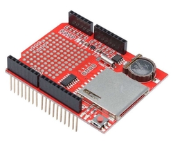 RTC + SD Kart Data Logger Shield - Thumbnail