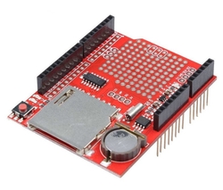 RTC + SD Kart Data Logger Shield - Thumbnail