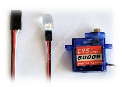 S0009 9g Mini Digital Metal Dişli Servo Motor