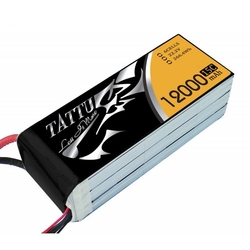 Tattu 12000mAh 22.2V 15/30C 6S LiPo Batarya | Lipo Pil - Thumbnail