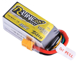 Tattu 1550mAh 14.8V 95C 4S1P LiPo Batarya - Thumbnail