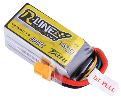 Tattu 1550mAh 14.8V 95C 4S1P LiPo Batarya