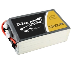 Tattu 30000 mAh 22.2V 25/50C 6S Lipo Pil - Thumbnail