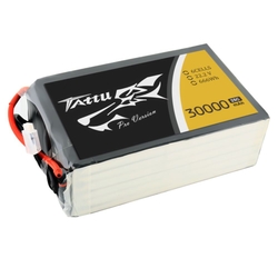 Tattu 30000 mAh 22.2V 25/50C 6S Lipo Pil - Thumbnail