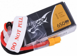 Tattu - Tattu 650mAh 11.1V 75C 3S1P LiPo Batarya