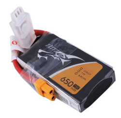 Tattu 650mAh 7.4V 75C 2S1P LiPo Batarya - Thumbnail