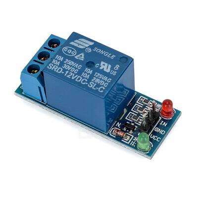 Tekli 12V Röle Kartı - 1 Way 12V Relay Module