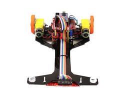 Temel Seviye Çizgi İzleyen Robot Kiti - 8 Sensörlü (Montajlı) - Thumbnail