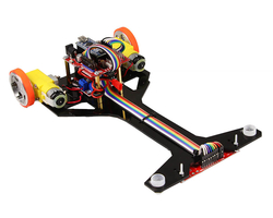 Temel Seviye Çizgi İzleyen Robot Kiti - 8 Sensörlü (Montajlı) - Thumbnail