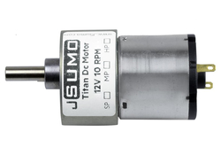 Titan 12V 10 Rpm Redüktörlü Dc Motor - Thumbnail