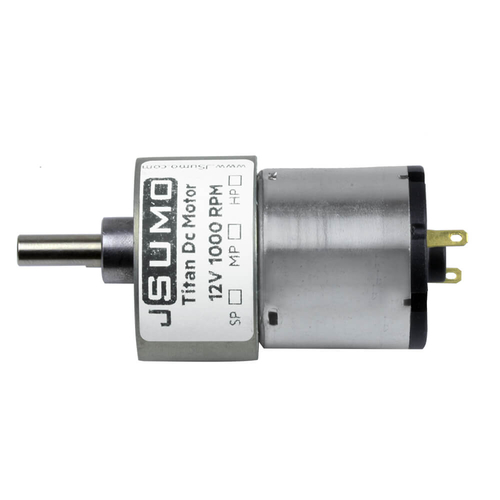 Titan 12V 1000 Rpm Redüktörlü Dc Motor