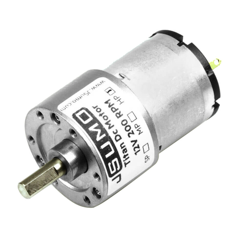 Titan 12V 200 Rpm Redüktörlü Dc Motor