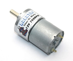 Titan 12V 700 Rpm Redüktörlü Dc Motor - Thumbnail