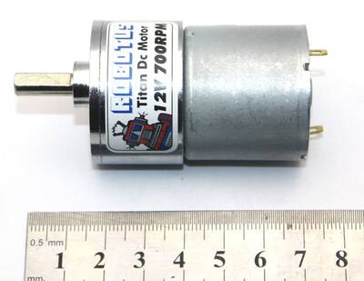 Titan 12V 700 Rpm Redüktörlü Dc Motor