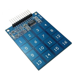  - TTP229 16 Kanal Kapasitif Dokunmatik Keypad Sensör Modülü