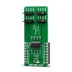 Jsumo - UART MUX Click - SN74LV4052A UART Çoklayıcı Geliştirme Kartı