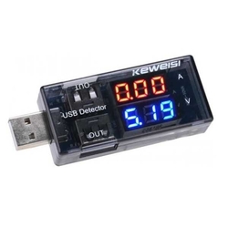 Jsumo - Usb Akım ve Voltaj Göstergesi 2 USB Çıkışlı