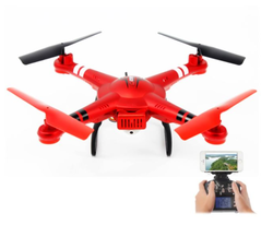 WL TOYS Q222K Red - WiFi FPV 720P HD Camera Quadcopter Rtf - Thumbnail