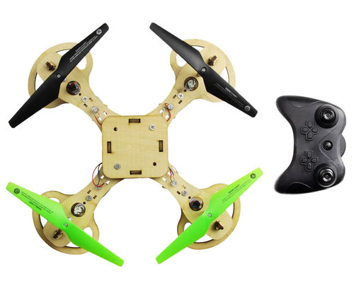 Woodie Kendin Yap Ahşap Drone Seti - Demonte - ÖN ALIM LİNKİDİR - TESLİMAT HAZİRAN 2023