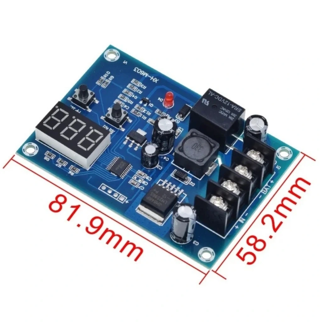XH-M603 12-24V Batarya Akü Lityum Pil Şarj Kontrol Kartı - Thumbnail