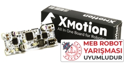 XMotion Mini Sumo Robot Kiti (Montajlı) - Thumbnail