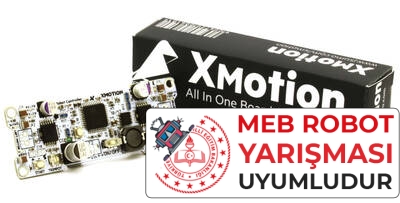 XMotion Mini Sumo Robot Kiti (Montajlı)
